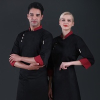 Uniforme de Chef unisexe, uniforme de cuisine de Restaurant, respirant avec Double boutonnage, modèles, veste de Chef de travail, vente en gros, nouvelle collection