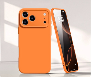 Per <span class=keywords><strong>iPhone</strong></span> 17 Pro nuovo <span class=keywords><strong>silicone</strong></span> liquido custodia protettiva elegante Design Anti caduta <span class=keywords><strong>Cover</strong></span> del telefono per <span class=keywords><strong>iPhone</strong></span> 17 16 15 14 12 - Product Image 6