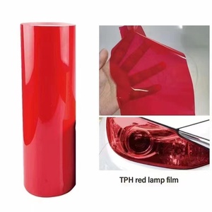 Película de tinte de faro de coche TPH TPU de alta calidad, luz negra ahumada, luz trasera negra, <span class=keywords><strong>3</strong></span> años de garantía, película de faro - Product Image 2