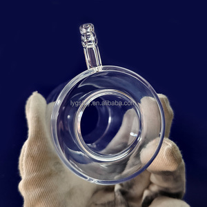 Cốc thủy tinh thạch anh có vỏ bọc chịu nhiệt độ cao và chống ăn mòn dùng cho thí nghiệm hóa học - Product Image 3