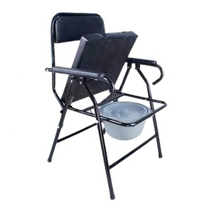 Hot Products Multifunctional Toilet <strong>Chair</strong> Lightweight Foldable Commode <strong>Chair</strong> The <strong>Elderly</strong> Home Medical - Product Image 2