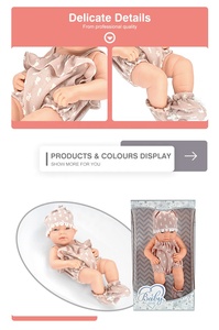 Poupée Reborn en PVC de 15 pouces au design mignon et flexible pour enfants, jouet bébé réaliste - Product Image 5