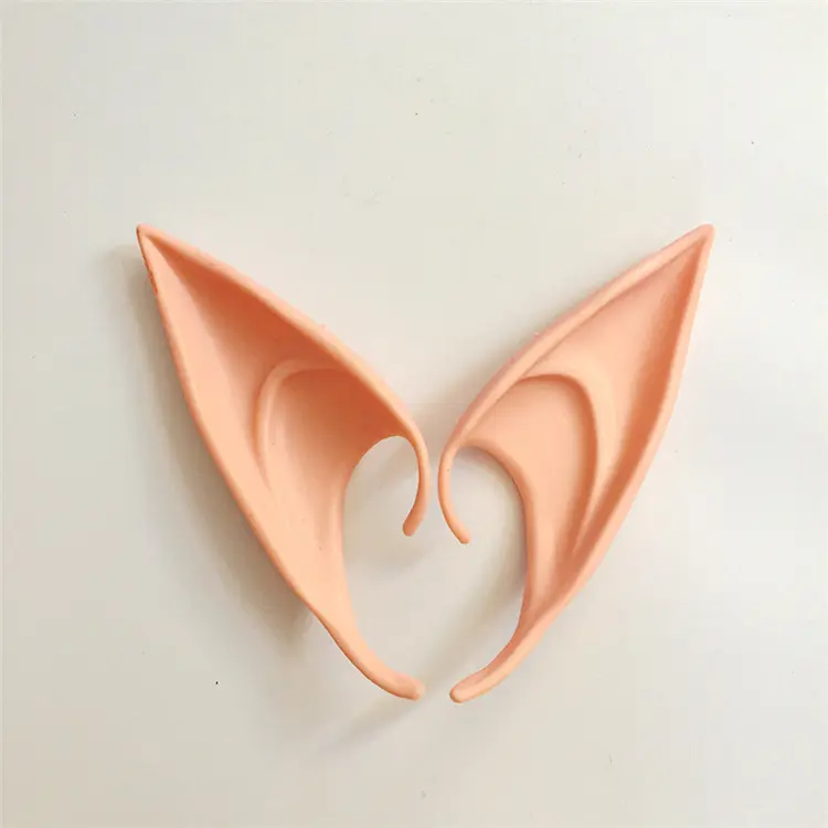 Beautiful Halloween Party Toys Fairy Cosplay Costumes Vampire Soft Elf Ears