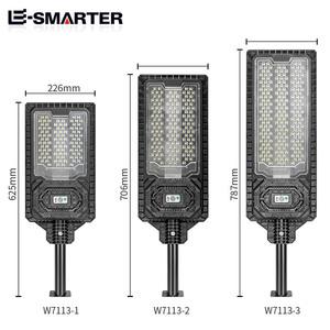 ไฟถนนโซลาร์เซลล์ Luyao 10W สำหรับภายนอกอาคาร ลานบ้าน ถนน โรงรถ - Product Image 2
