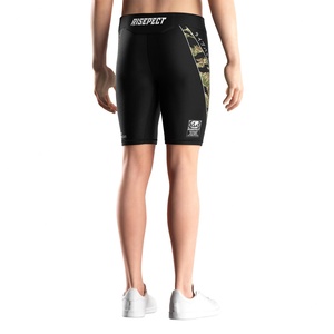 Compression Vale Tudo <b>Shorts</b> for <b>Men</b> Moisture-wicking Flexible Waistband Double Brand <b>Patch</b> Designed for Fitness BJJ MMA - Product Image 4