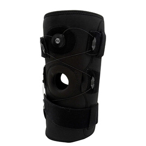Rodillera Ajustable con Perilla Manual para Rotura de Menisco, Soporte de Rodilla con Bisagra de Resorte y Dial Giratorio, Compresión Transpirable para Deporte - Product Image 1