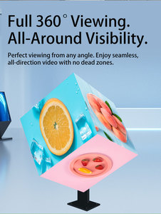 Affichage de cube magique LED couleur pleine  Intérieur/extérieur  Pas de <span class=keywords><strong>pixel</strong></span> de <span class=keywords><strong>2</strong></span>,5 mm  64x64 avec conception à 4 côtés et de forme irrégulière - Product Image 3