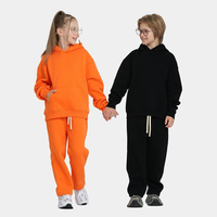 Ensemble survêtement pour enfants en molleton à deux pièces avec logo personnalisé, sweat-shirt et pantalon de jogging pour garçons et filles, ensembles de survêtement pour enfants