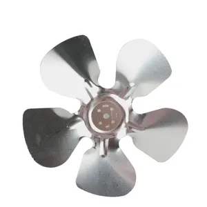 Çapı 170MM/200MM/230MM/250M/300MM alüminyum 5 bıçakları AC axcondenser kondenser için fan kanatları yedek, buzdolabı dondurucu