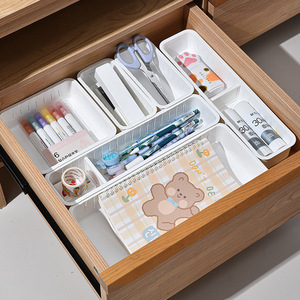 Rectangular Storage Box With Partitions 1L Desktop Organizer For Jewelry And Small Parts - Product Image 2