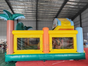 <span class=keywords><strong>Château</strong></span> gonflable commercial en PVC <span class=keywords><strong>LA</strong></span> JUNGLE avec toboggan, <span class=keywords><strong>château</strong></span> gonflable pour enfants pour événements en plein air, location pour fêtes - Product Image 5