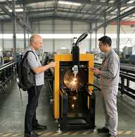 Machines de découpe laser CNC pour tubes de rampe d'escalier, machine de découpe de tubes carrés en acier inoxydable avec une longueur de déchets plus courte