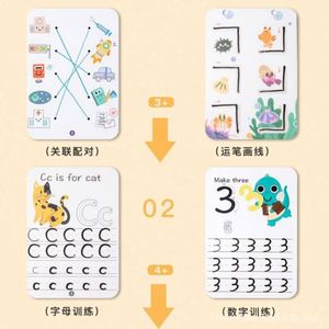Fun Tracing Practice for Lines Shapes Numbers Letters Preschool Handwriting Build Focus Autism Trace & Learn to Write Workbook - Product Image 5