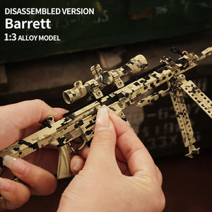 AR15 Série Armée Modèle Goat Pistola Miniature Goat Noir DIY Jouet en Métal Arme <span class=keywords><strong>Militaire</strong></span> Modèle de Pistolet Jouet en Métal - Product Image 3