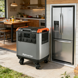 Station d'alimentation portable 5000W 5300Wh, alimentation de secours haute puissance pour réfrigérateur, four à <span class=keywords><strong>micro</strong></span>-ondes, friteuse à air et appareils électroménagers de cuisine - Product Image 1