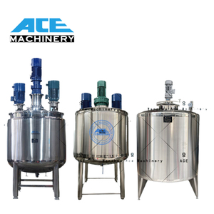 Ace Price Almacenamiento de líquidos Emulsificar Tambor Dispersor Homogeneizador Calefacción Mezclador Chaqueta Recipiente Agitador Tanque de mezcla de acero inoxidable - Product Image 4