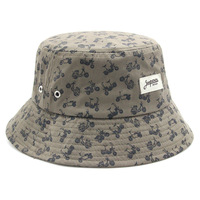 Sombrero de Pescador Casual con Diseño Personalizado de Dibujos Animados, Impermeable, Precio de Fábrica OEM/ODM, Impresión Completa por Sublimación
