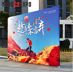 Stand en tissu pour 1 personne, 10 minutes, pour mur d'images publicitaire, idéal pour les expositions et les centres commerciaux - Product Image 2