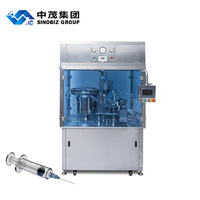 Machine de remplissage de seringues préremplies en plastique entièrement automatique pour l'industrie