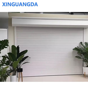 Faktor pintu garasi rana aluminium Manual elektrik otomatis untuk penggunaan rumahan Villa atau gudang - Product Image 1