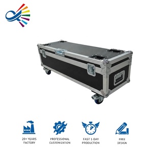 Flight case en aluminium directement de l'usine pour enceinte L-Acoustics <span class=keywords><strong>Syva</strong></span> avec roulettes de 4 pouces - Product Image 2