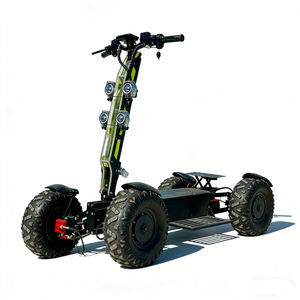 Scooter 4x4 4WD longue portée avec pneus tout-terrain de 16 pouces, haute vitesse pour adultes, chasse, patrouille, moteur puissant, performance fluide et confortable - Product Image 1