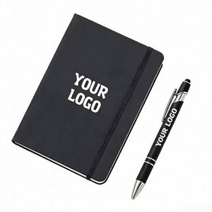 Promo Business Gift <b>A5</b> With Elastic Strap Journal Student Logo <b>Notepad</b> Note Book Pu Leather Notebook Wholesale Custom Gifts - Product Image 1