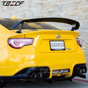 Spoiler Posteriore in Fibra di Carbonio GT86, Stile <span class=keywords><strong>SARD</strong></span>, Alettone Fisso Senza Foratura, Accessorio Esterno OLIVER - Product Image 2