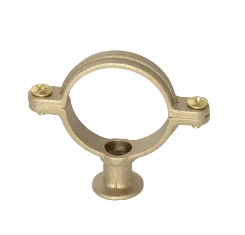 Various die-casting brass clamp pipe clips types and clamp pipe clip