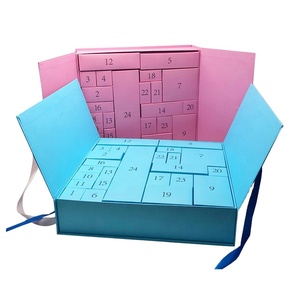 <span class=keywords><strong>Calendario</strong></span> dell'Avvento Natalizio Vuoto Pulida 2026 Nuovo Design 12/24 Giorni per Cosmetici con Scatola di Carta e Nastro per Prodotti di Bellezza - Product Image 2
