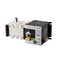 EAST H2 100/4P Commutateur de transfert automatique triphasé IP20 Classe PC ATS 4P 100A à isolation et double alimentation avec clé