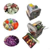 Cortadora de Verduras Automática de Tamaño Mini, Máquina para Cortar Repollo, Rebanadora de Frutas, Trituradora de Puerro, Apio y Verduras de Hoja Verde