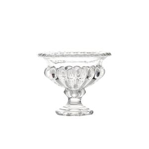 <span class=keywords><strong>Vaso</strong></span> Moderno Francese di Lusso in Cristallo Spesso <span class=keywords><strong>con</strong></span> Piedistallo Alto e Design a Bocciolo per Decorazione Casa - Product Image 1