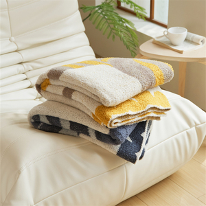 <span class=keywords><strong>Couverture</strong></span> en coton tricoté épais et moelleux de luxe Bla Soft Leopard pour canapé, adultes et enfants pour l'<span class=keywords><strong>hiver</strong></span> - Product Image 3