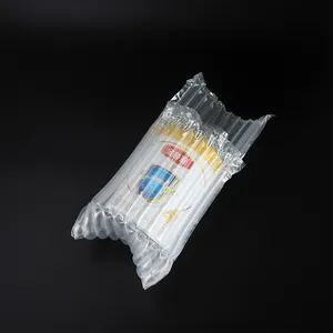 Profesyonel tedarikçi darbeye dayanıklı damla geçirmez kalın şişme plastik kova koruyucu hava tampon sütun çanta