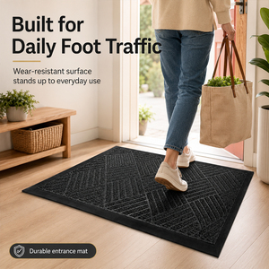 Poland Stock 60x90cm <b>Large</b> Door <b>Mat</b> Geometric Weave Front Entrance Rug EU Dropshipping Washable - Product Image 1