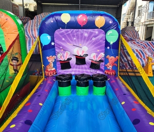 <span class=keywords><strong>Jeux</strong></span> gonflables commerciaux 4-en-1 pour événements extérieurs et enfants - Product Image 2