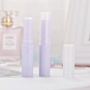 Tube à lèvres rond en plastique PP 4g, conteneur DIY pour baume à lèvres, tubes pour gloss à lèvres - Product Image 4