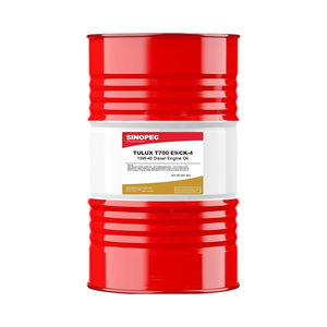 Lubrifiant industriel à huile pour moteur diesel Sinopec T700 <span class=keywords><strong>API</strong></span> CH-<span class=keywords><strong>4</strong></span> 15W-40 pour camions lourds et machines de construction - Product Image 1