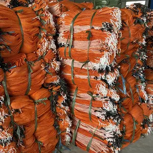 卸売業者UV 40L 60LリサイクルPPネット袋薪メッシュプロデュースバッグジャガイモ玉ねぎ用 - Product Image 1