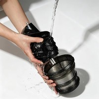 Extracteur de jus à mastication lente à froid en acier inoxydable à vis sans fin pour herbe de blé et légumes verts, marque privée, OEM, vente en gros