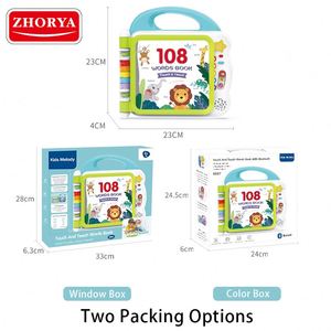 Zhorya 108 Mots en anglais, écran tactile, livres électroniques, machine d'apprentissage de l'anglais pour enfants - Product Image 6