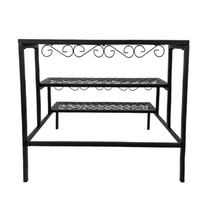 Extérieur et intérieur <span class=keywords><strong>en</strong></span> métal fleur rack 3 niveaux-<span class=keywords><strong>escalier</strong></span> conceptions <span class=keywords><strong>en</strong></span> métal fleur <span class=keywords><strong>porte</strong></span>-plantes - Product Image 6
