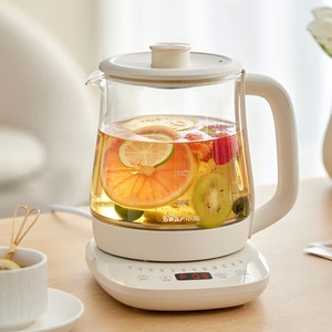 Little Bear Electric <b>Kettle</b> 1.5L High Borosilicate Glass Automatic Shut Off <b>Keep</b> <b>Warm</b> Tea Maker For Home Office Use - Product Image 2