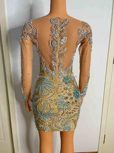 NOVANCE-vestido de cumpleaños de niña traviesa, minivestido <span class=keywords><strong>Sexy</strong></span> con apliques de diamante ostentosos, borla, <span class=keywords><strong>feliz</strong></span> cumpleaños, Y2107, 2023 - Product Image 6