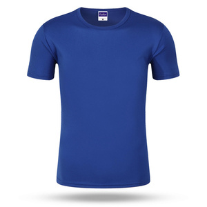 เสื้อยืดแขนสั้นผู้ชายสำหรับเล่นกีฬาวิ่ง ผ้าโพลีเอสเตอร์ 100% ทรงเข้ารูป ทอแบบเรียบ น้ำหนัก 200 กรัม ระบายอากาศได้ดี เหมาะสำหรับฤดูร้อน - Product Image 2