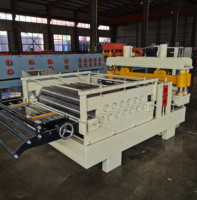Machine de découpe de tôles de toiture en zinc-aluminium / tôles d'acier galvanisé
