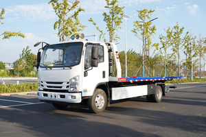 Nouveau prix d'usine de haute qualité fabriqué en Chine 4*2 5 tonnes 150HP camion dépanneuse à plat pour le sauvetage routier et la gestion du trafic - Product Image 6