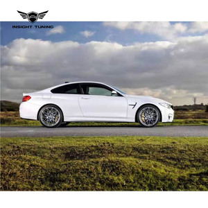 Pp plastique 2013-2023 accessoires automobiles série 4 <span class=keywords><strong>435I</strong></span> diffuseur de pare-chocs avant jupe latérale Bodykit pour F32 M4 Kit de carrosserie - Product Image 4
