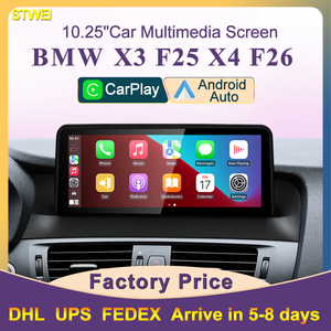 STWEI MTK8581 10.25inch BMW F25 F26 Head Unit Radio Wireless CarPlay GPS Navigation <b>AUTO</b> Android DSP Bluetooth Multimedia System - Product Image 2